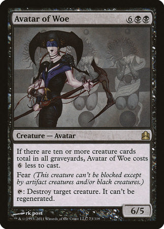 Avatar of Woe [Commander 2011] | The Time Vault CA