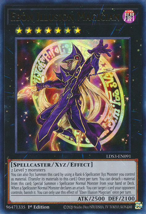 Ebon Illusion Magician [LDS3-EN091] Ultra Rare | The Time Vault CA