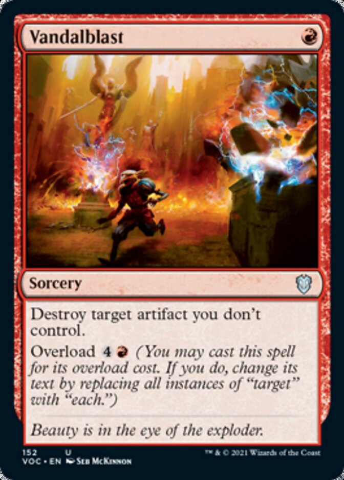 Vandalblast [Innistrad: Crimson Vow Commander] | The Time Vault CA