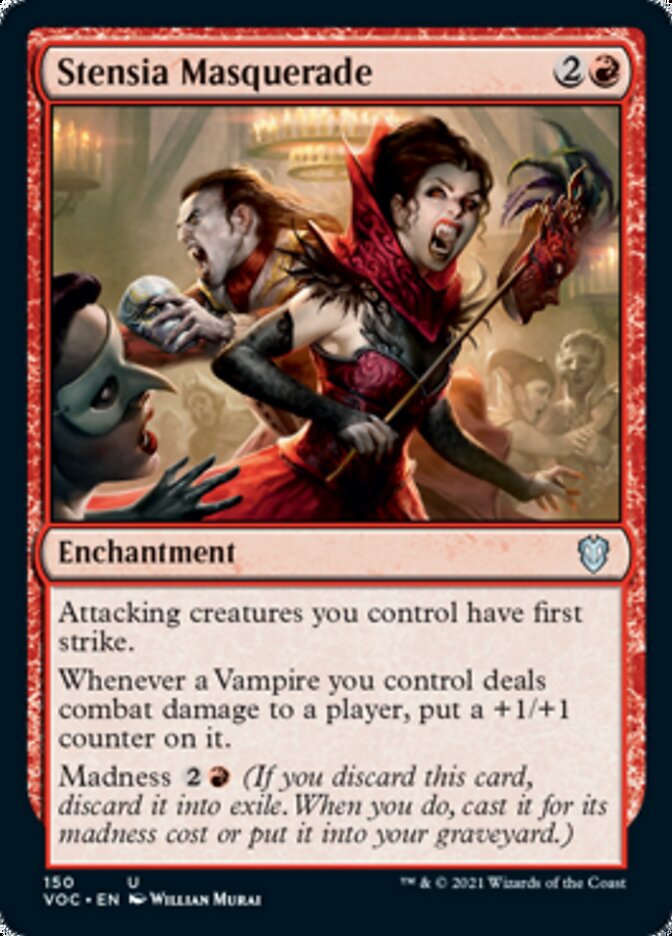 Stensia Masquerade [Innistrad: Crimson Vow Commander] | The Time Vault CA