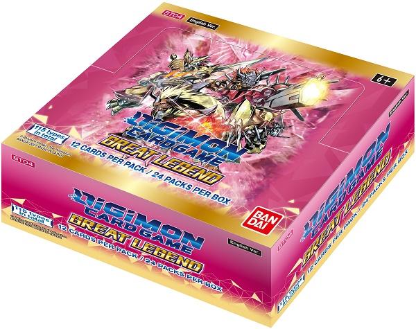 DIGIMON CARD GAME - GREAT LEGEND BOOSTER BOX | The Time Vault CA