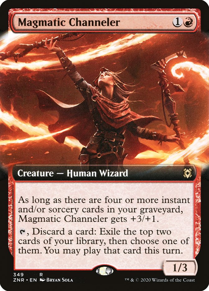 Magmatic Channeler (Extended Art) [Zendikar Rising] | The Time Vault CA