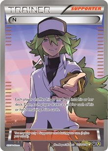 N (105a/124) (Alternate Art Promo) [XY: Fates Collide] | The Time Vault CA