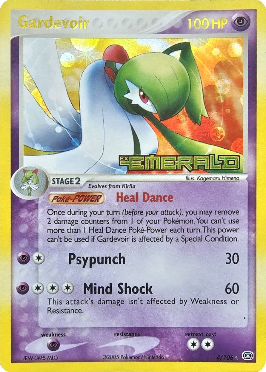 Gardevoir (4/106) (Stamped) [EX: Emerald] | The Time Vault CA
