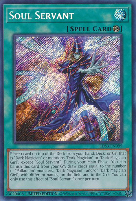 Soul Servant [LDS3-EN095] Secret Rare | The Time Vault CA