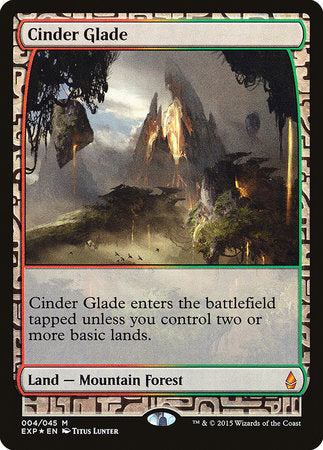 Cinder Glade [Zendikar Expeditions] | The Time Vault CA