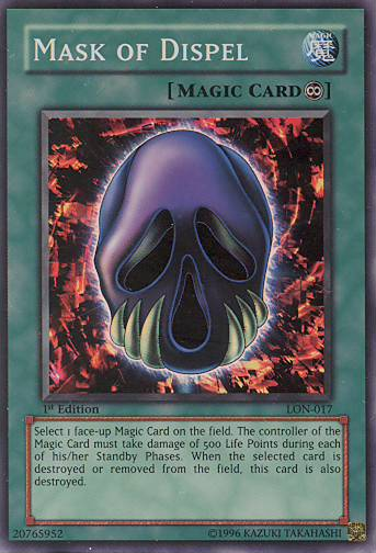 Mask of Dispel [LON-017] Super Rare | The Time Vault CA