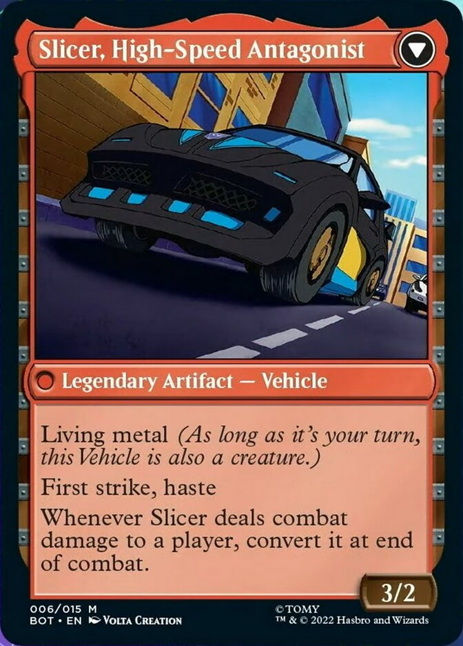 Slicer, Hired Muscle // Slicer, High-Speed Antagonist [Universes Beyond: Transformers] | The Time Vault CA