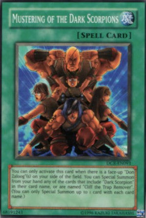 Mustering of the Dark Scorpions [DCR-EN093] Common | The Time Vault CA