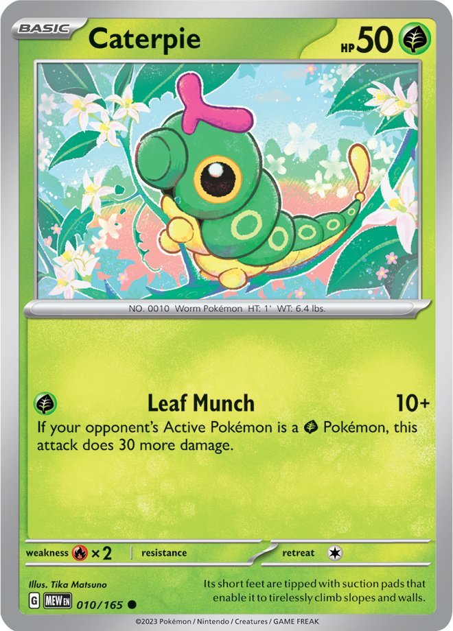 Caterpie (010/165) [Scarlet & Violet: 151] | The Time Vault CA