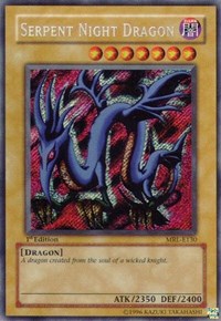 Serpent Night Dragon (MRL-E130) [MRL-E130] Secret Rare | The Time Vault CA