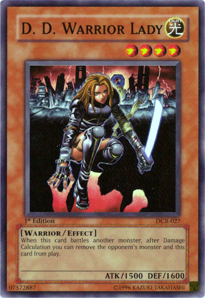 D.D. Warrior Lady [DCR-027] Super Rare | The Time Vault CA