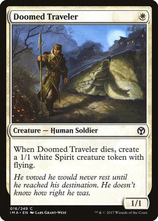 Doomed Traveler [Iconic Masters] | The Time Vault CA