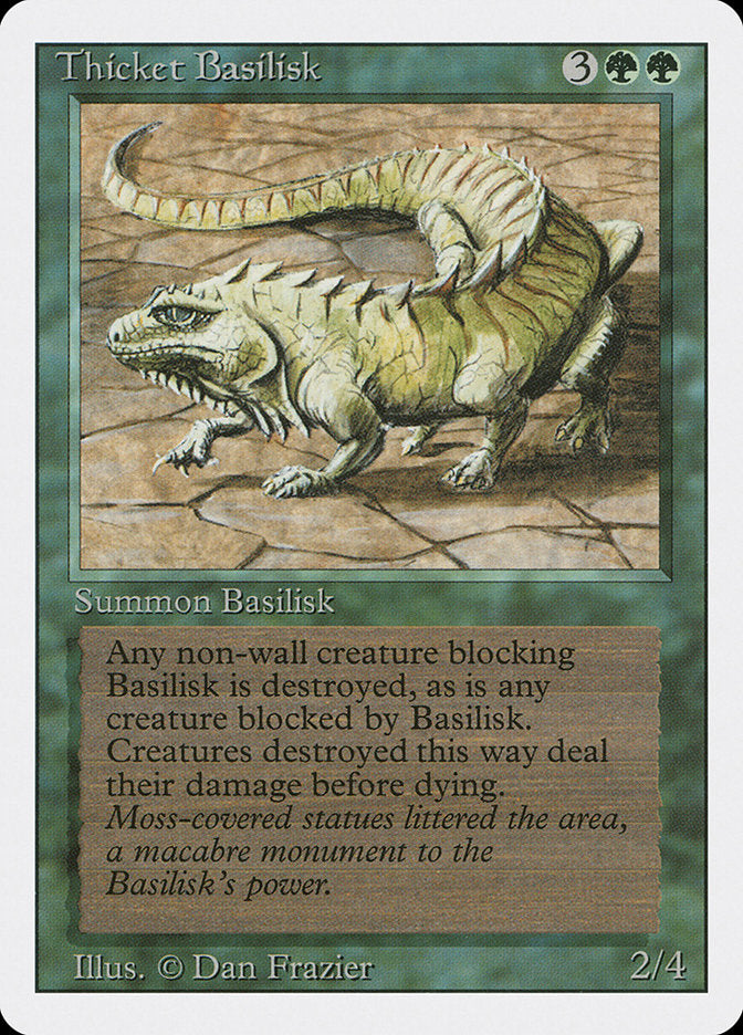 Thicket Basilisk [Revised Edition] | The Time Vault CA