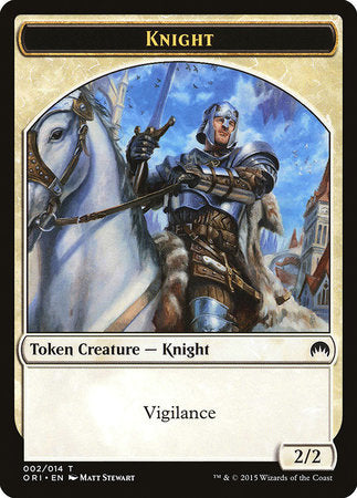 Knight Token [Magic Origins Tokens] | The Time Vault CA