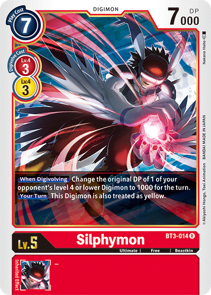 Silphymon [BT3-014] [Release Special Booster Ver.1.5] | The Time Vault CA