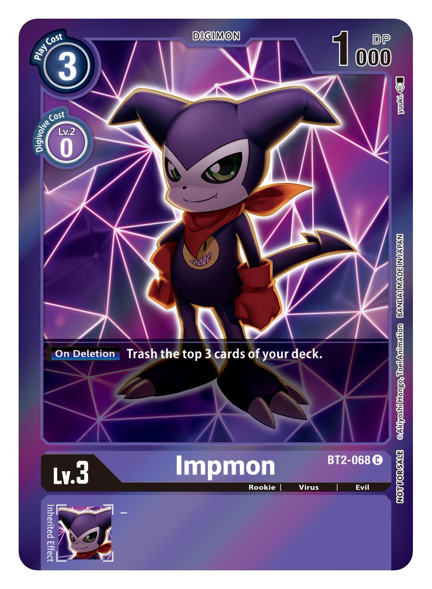 Impmon [BT2-068] (Event Pack 2) [Release Special Booster Ver.1.0] | The Time Vault CA
