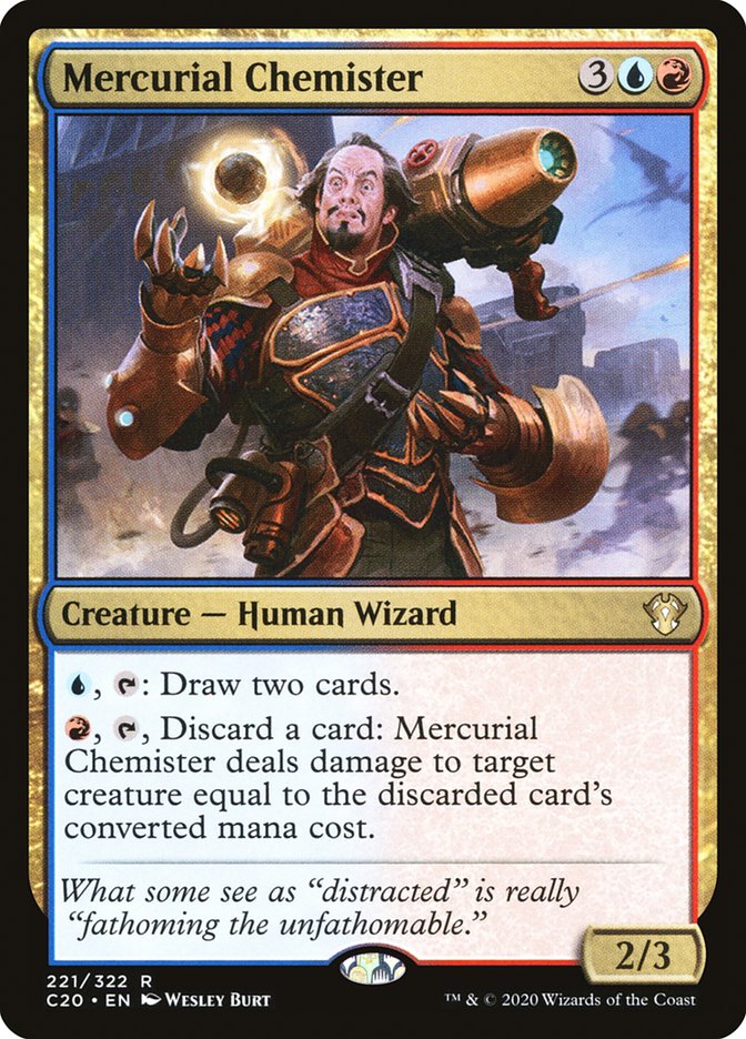 Mercurial Chemister [Commander 2020] | The Time Vault CA