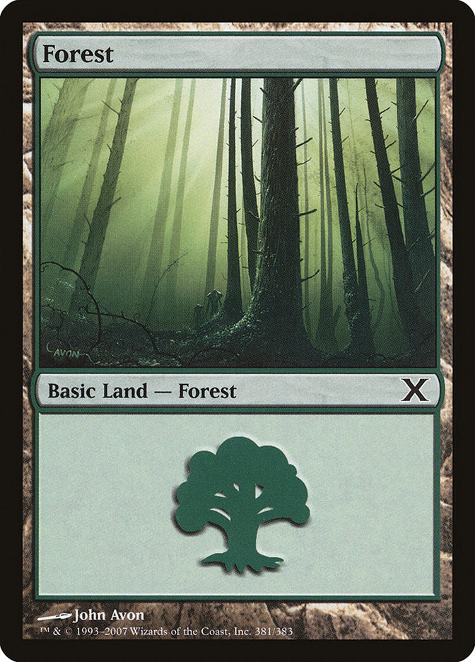 Forest (381) [Tenth Edition] | The Time Vault CA