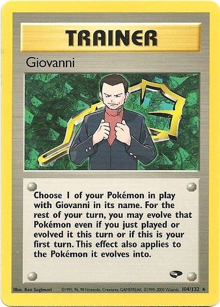Giovanni (104/132) [Gym Challenge Unlimited] | The Time Vault CA