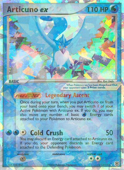 Articuno ex (114/112) [EX: FireRed & LeafGreen] | The Time Vault CA