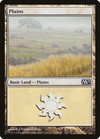 Plains (231) [Magic 2012] | The Time Vault CA