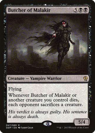 Butcher of Malakir [Duel Decks: Zendikar vs. Eldrazi] | The Time Vault CA