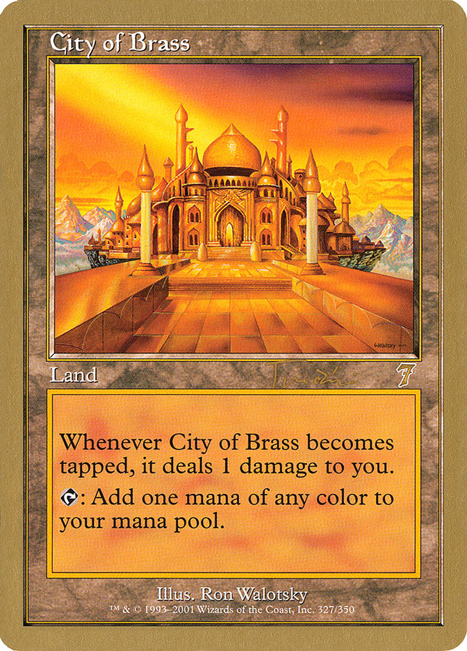 City of Brass (Jan Tomcani) [World Championship Decks 2001] | The Time Vault CA