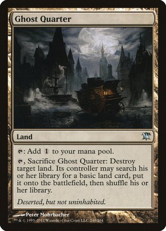 Ghost Quarter [Innistrad] | The Time Vault CA