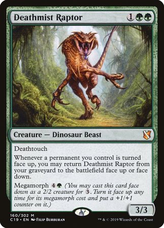 Deathmist Raptor [Commander 2019] | The Time Vault CA