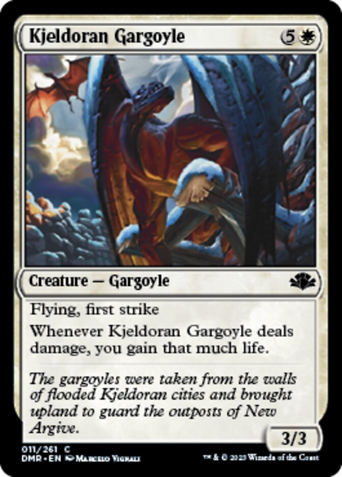 Kjeldoran Gargoyle [Dominaria Remastered] | The Time Vault CA