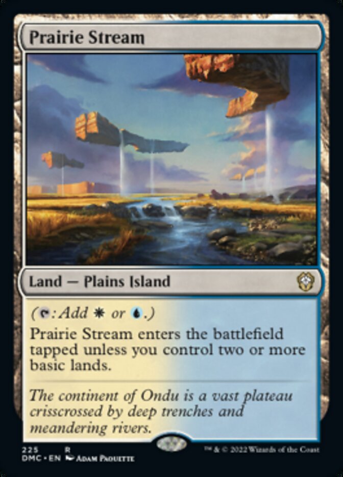 Prairie Stream [Dominaria United Commander] | The Time Vault CA