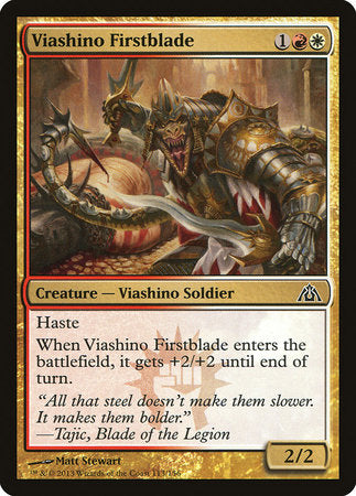 Viashino Firstblade [Dragon's Maze] | The Time Vault CA