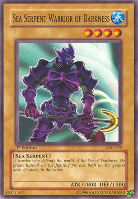 Sea Serpent Warrior of Darkness [IOC-059] Common | The Time Vault CA