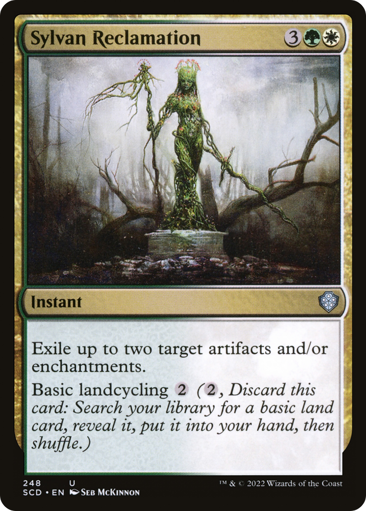 Sylvan Reclamation [Starter Commander Decks] | The Time Vault CA