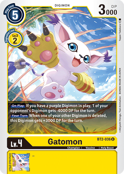 Gatomon [BT2-036] [Release Special Booster Ver.1.5] | The Time Vault CA