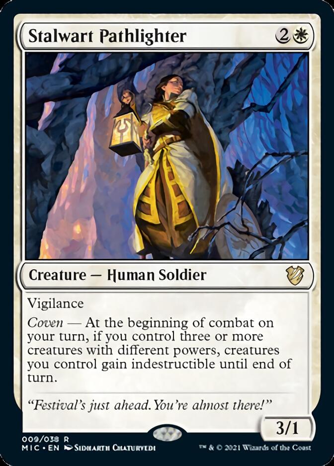 Stalwart Pathlighter [Innistrad: Midnight Hunt Commander] | The Time Vault CA