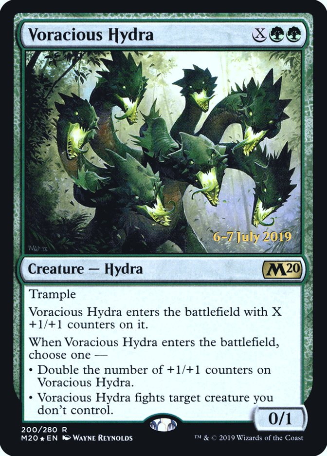 Voracious Hydra  [Core Set 2020 Prerelease Promos] | The Time Vault CA