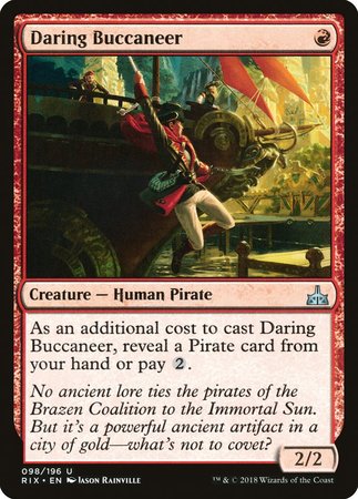 Daring Buccaneer [Rivals of Ixalan] | The Time Vault CA