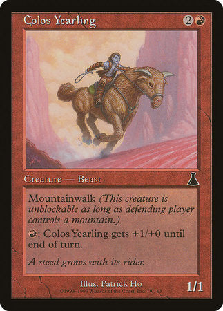 Colos Yearling [Urza's Destiny] | The Time Vault CA
