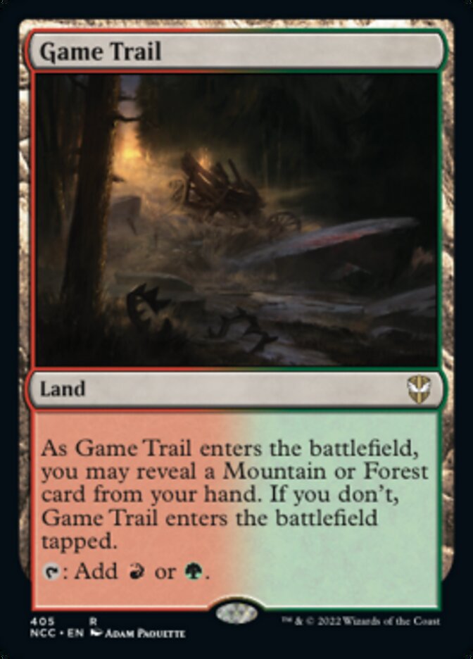 Game Trail [Streets of New Capenna Commander] | The Time Vault CA