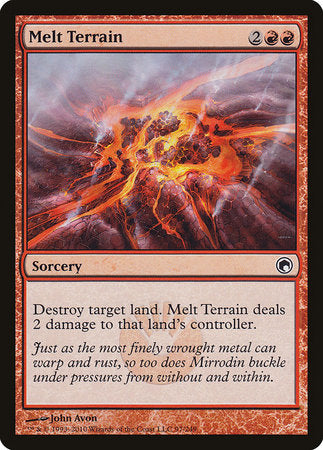 Melt Terrain [Scars of Mirrodin] | The Time Vault CA