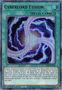 Cyberload Fusion (Green) [LDS2-EN035] Ultra Rare | The Time Vault CA