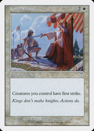 Knighthood [Seventh Edition] | The Time Vault CA