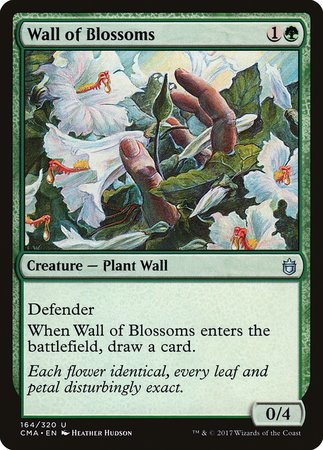 Wall of Blossoms [Commander Anthology] | The Time Vault CA