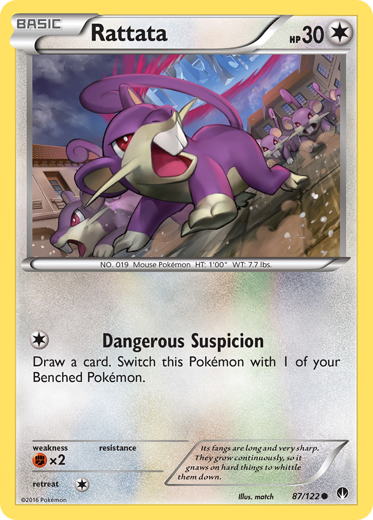 Rattata (87/122) [XY: BREAKpoint] | The Time Vault CA