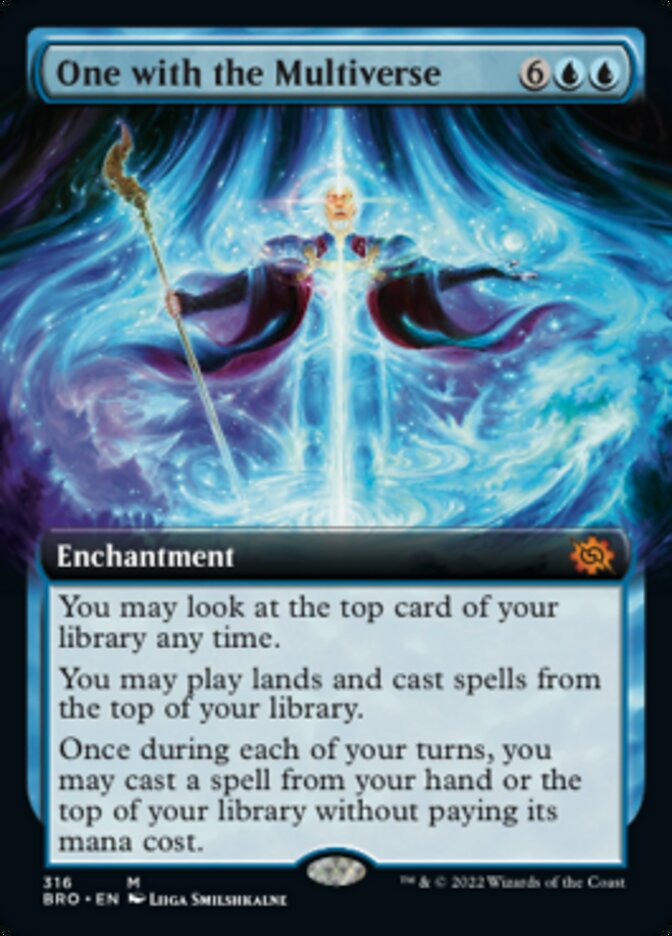 One with the Multiverse (Extended Art) [The Brothers' War] | The Time Vault CA