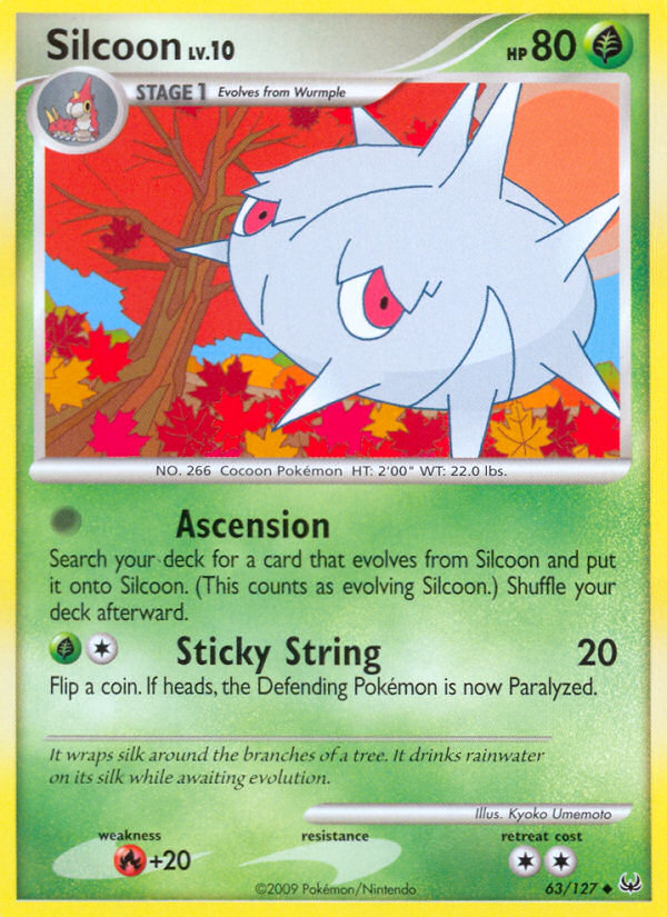 Silcoon (63/127) [Platinum: Base Set] | The Time Vault CA