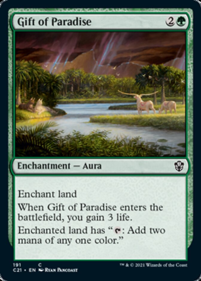 Gift of Paradise [Commander 2021] | The Time Vault CA