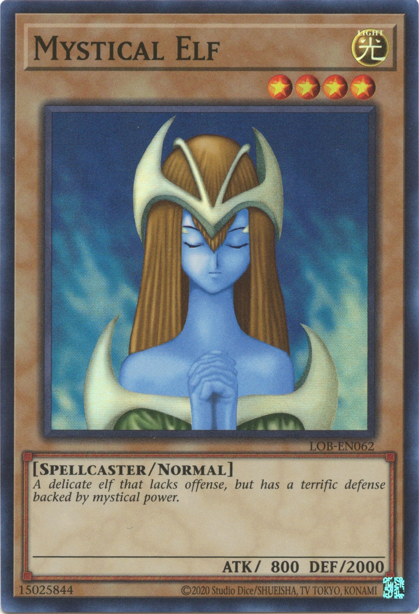 Mystical Elf (25th Anniversary) [LOB-EN062] Super Rare | The Time Vault CA